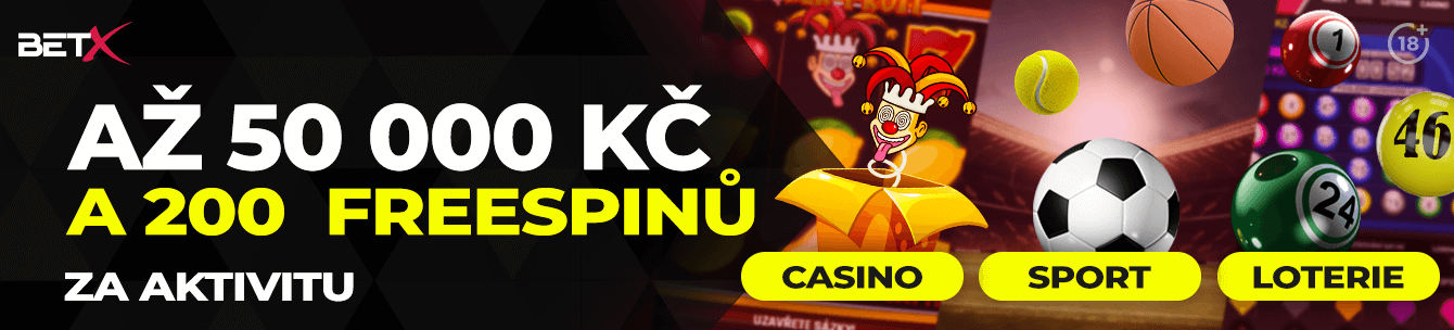 Bet x 50 000 Kč bonus